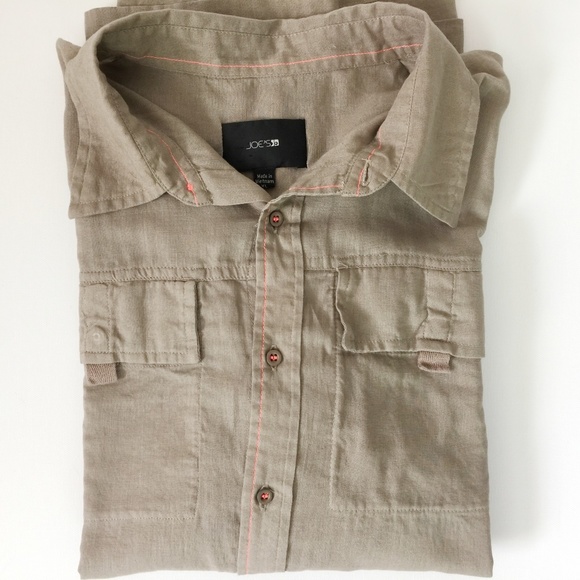Joe's Jeans Other - Joe's Jeans Safari Style Shirt Sz XL